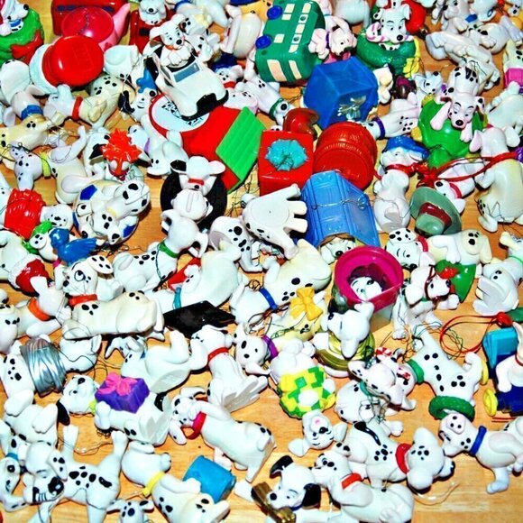 Vintage Lot of 98 McDonalds 101 DALMATIONS COLLECTIBLES Toys 1996 - Picture 1 of 6